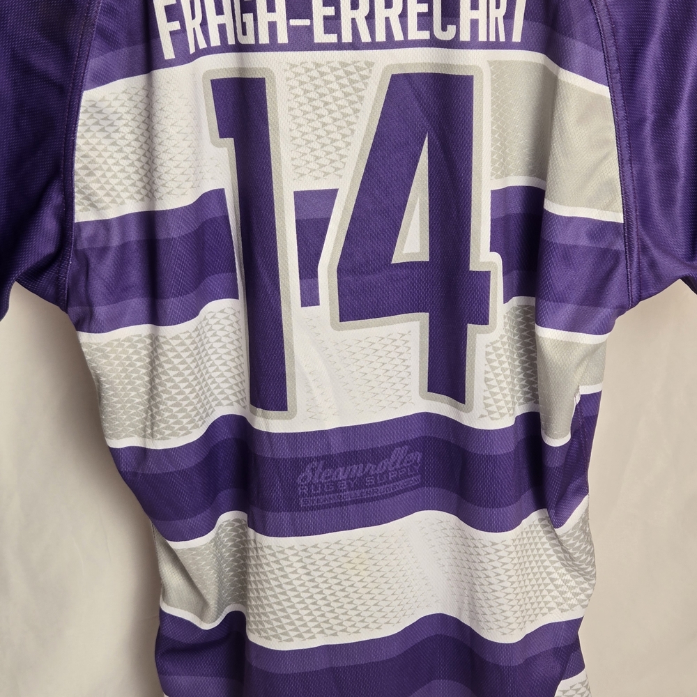 Purple and White Men's Jersey - Picture 8 of 13